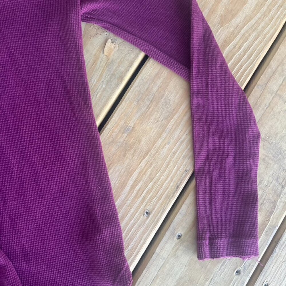 ** Michael Stars Evereve Cowlneck Sweater Waffle knit Shirt Small - Picture 3 of 10
